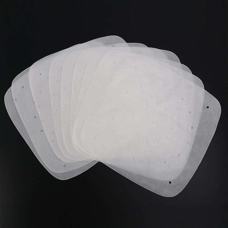 Air Fryer Parchment Paper White Square Air Fryer Lining / Steamed-b