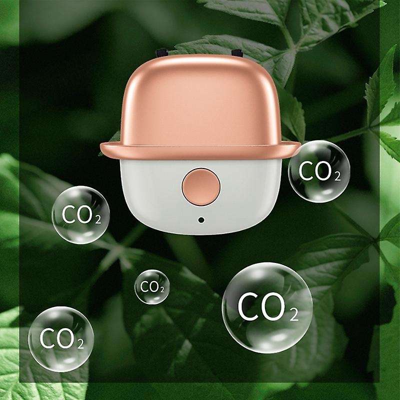 Personal Wearable Air Purifier Necklace 50 Million Portable Red