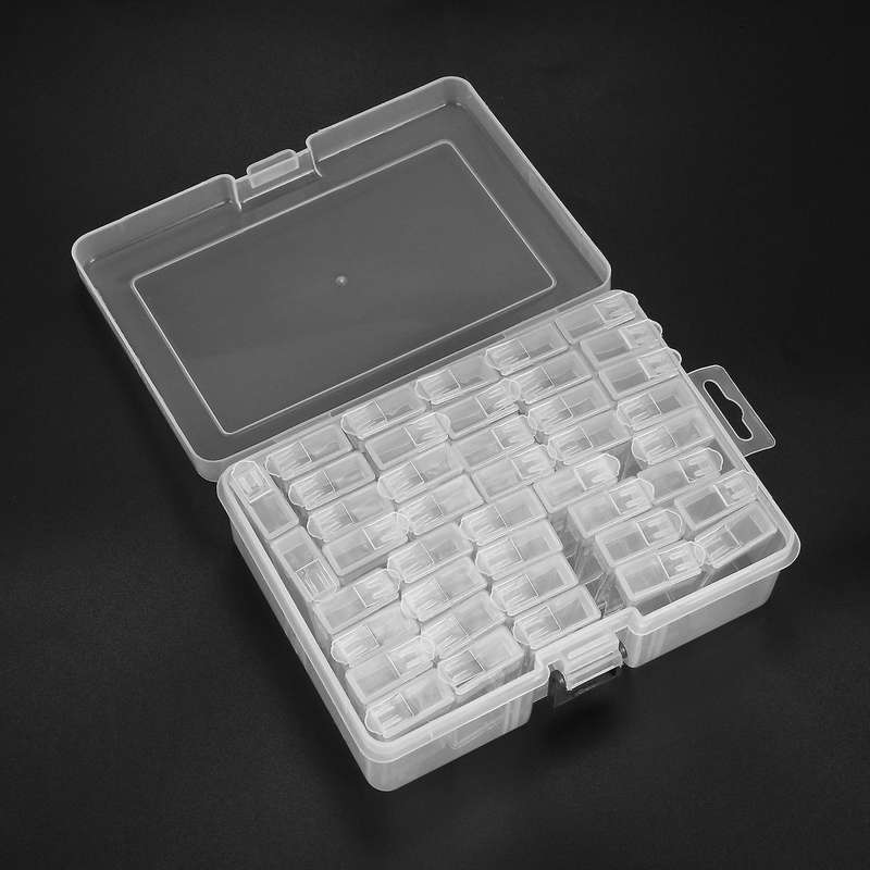 42 Grids Diamond Painting Tools Container Rhinestone Storage Box