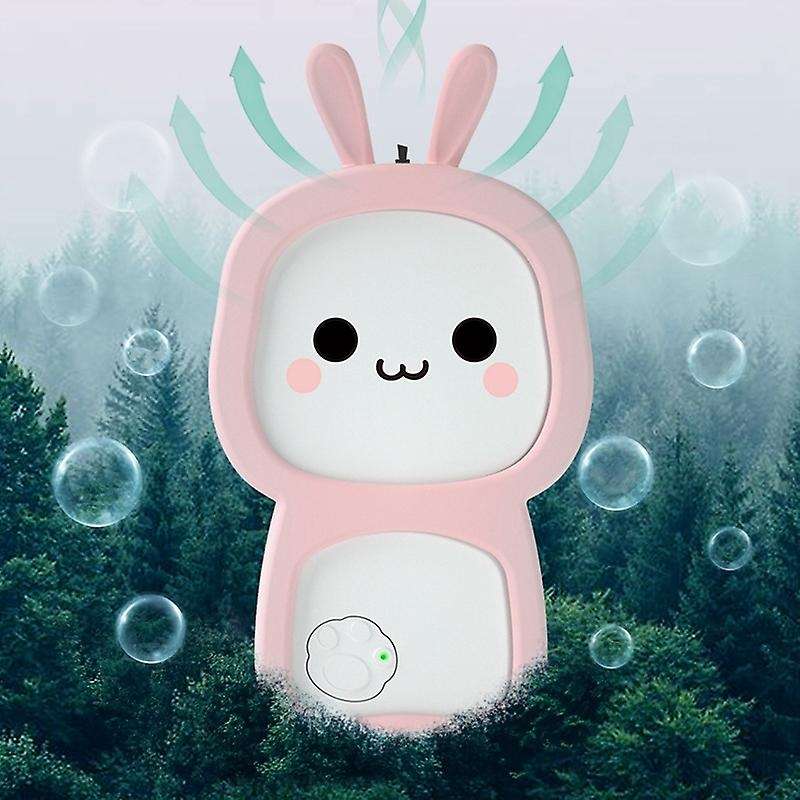 Wearable Mini Negative Ion Air Purifier with 600 Mah Battery(pink)