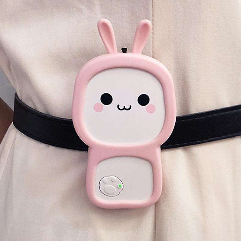 Wearable Mini Negative Ion Air Purifier with 600 Mah Battery(pink)