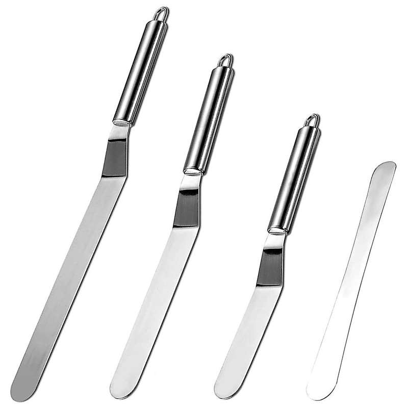 Angled Patisserie Spatula, for Icing Cake, Cupcakes and Pastries