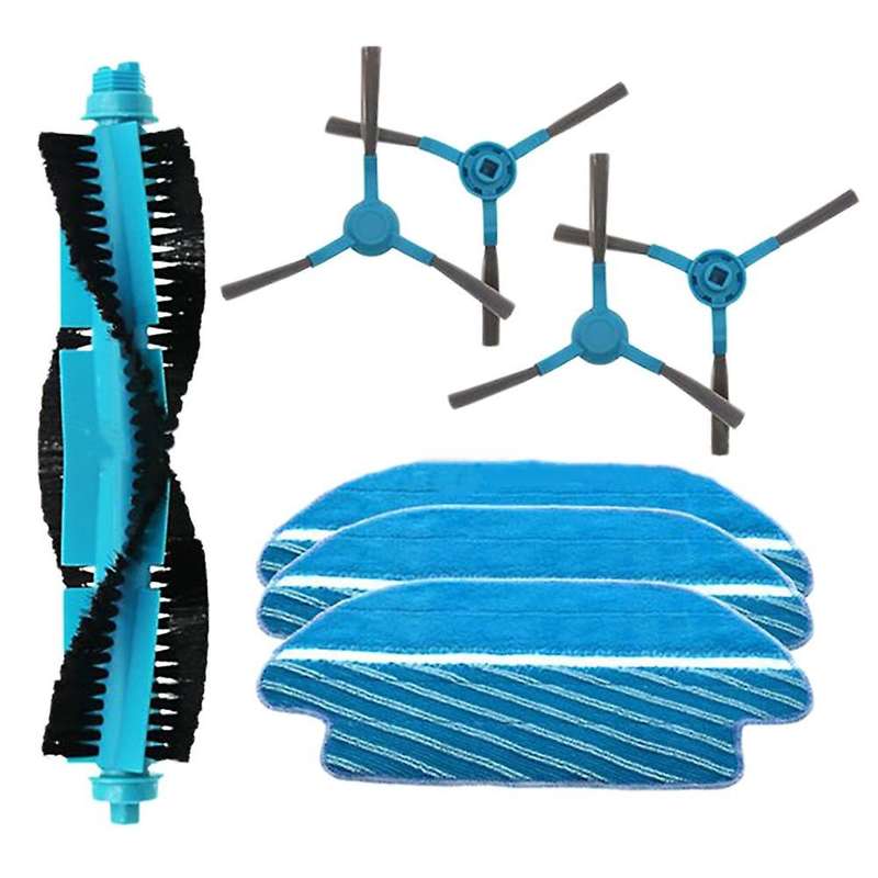 Robot Vacuum Cleaner Main Brush Side Brush Mop Cloths for Conga 3490