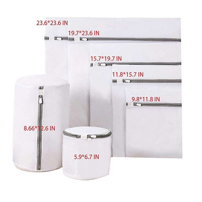 7 Pcs Mesh Laundry Bags,travel Clothing ,for Shirts Pants Underwear
