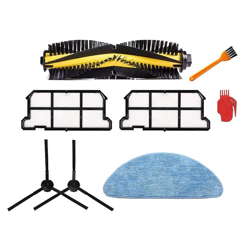 For Ilife V7 V7s V7s Plus Spare Kit Filter Mop Cloth Side Brush