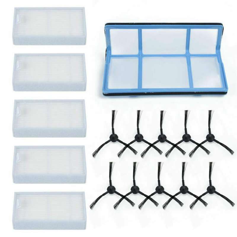 Replacement Accessories Side Brushes Hepa Filters