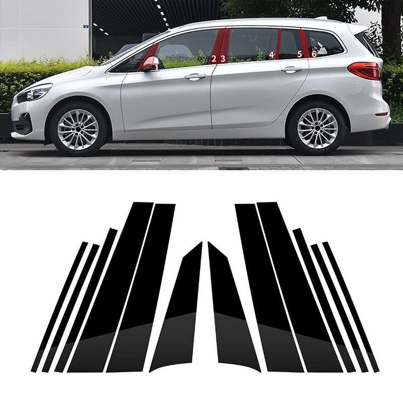 For Bmw- 2 Series Gran Tourer F46 Car Window Abc Pillar Posts Cover
