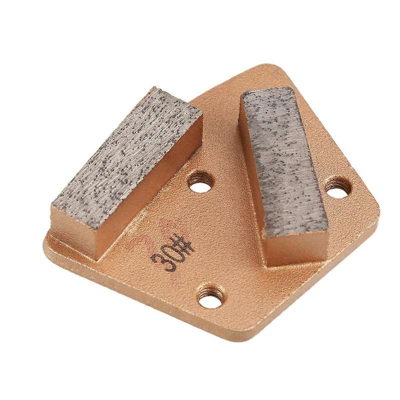 Metal Scraper Diamond Grinding Segment Pad for Grinder Grit 30