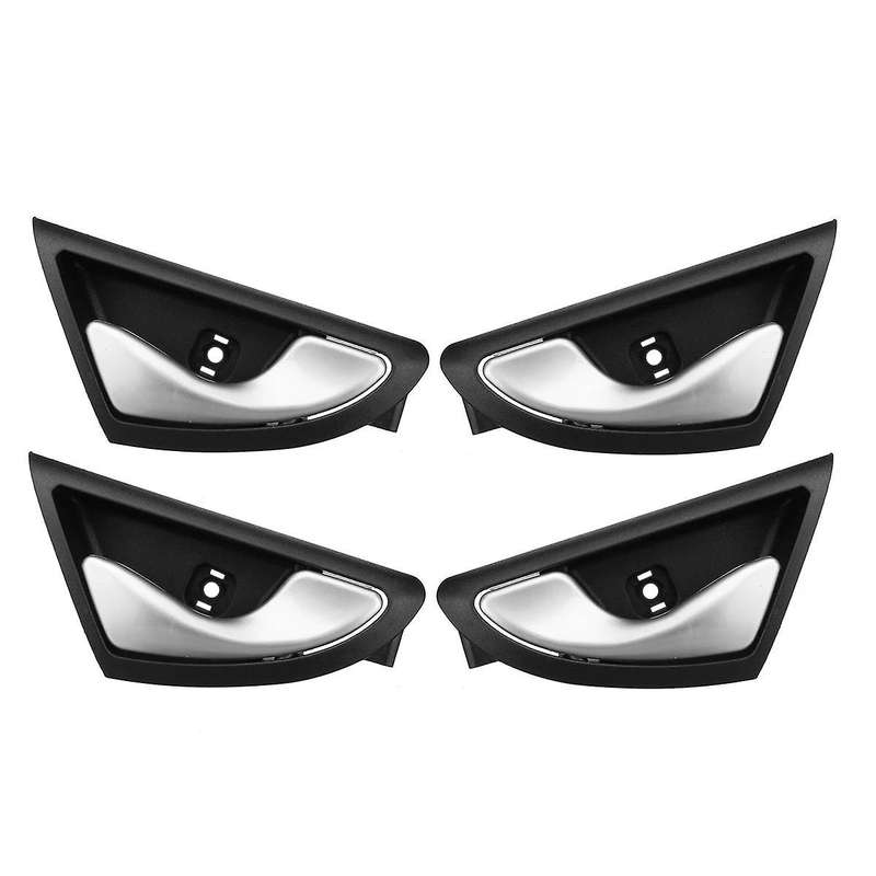 4pcs Car Door Handle for Jac J3 J3s Turin 2009-2015 Matte Silver