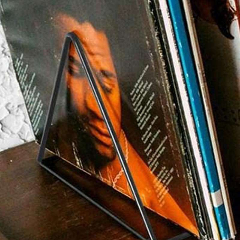 Vinyl Record Cd Magazine Storage Rack Album Display Rack