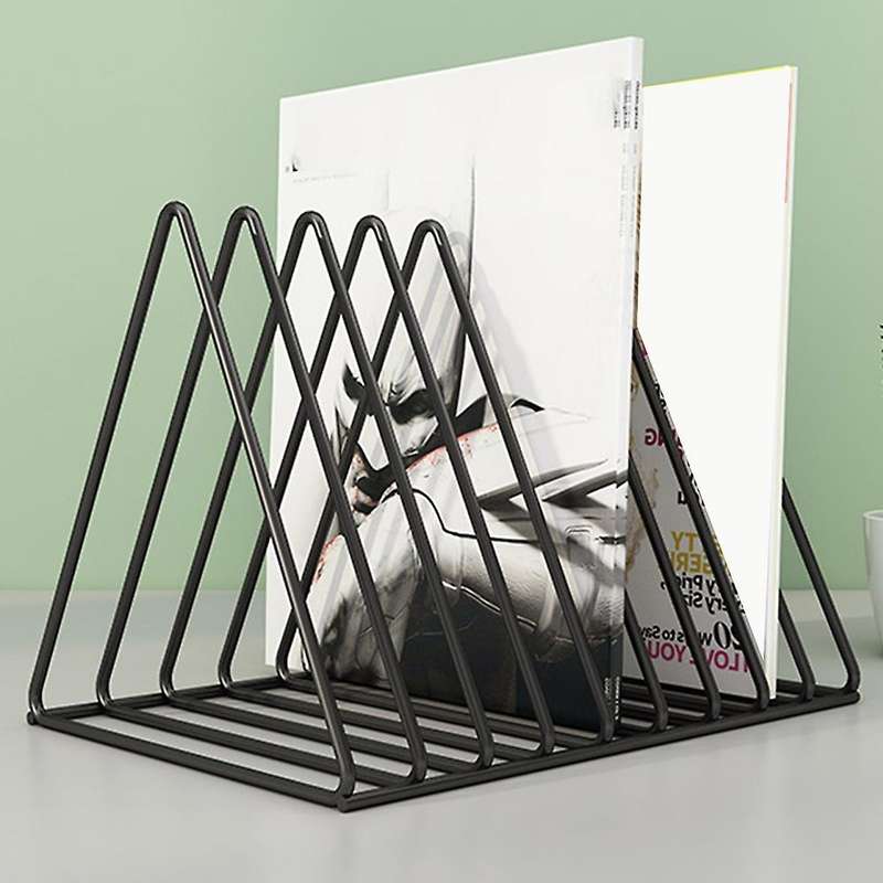 Vinyl Record Cd Magazine Storage Rack Album Display Rack