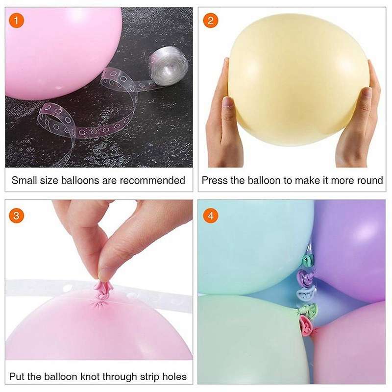 93pcs Mermaid Tail Balloon Garland Arch Kit Happy Birthday Party