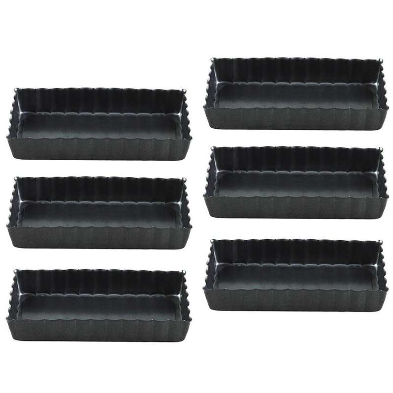 Pie Muffin Cupcake Pans Non-stick Tart Quiche Pan Square Bakeware