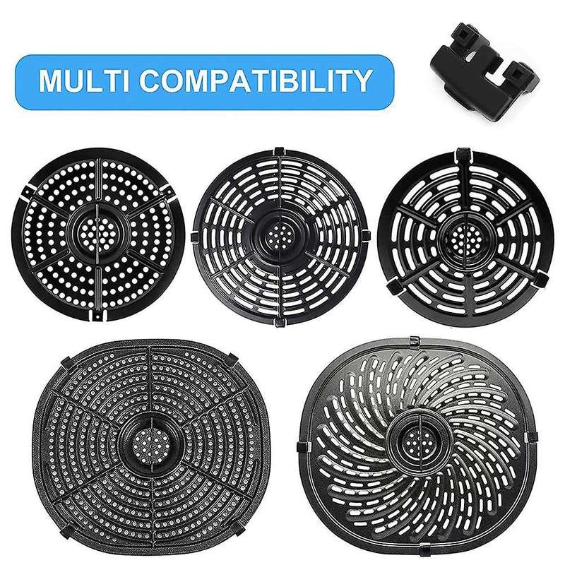 6pcs Rubber Bumpers for Instant Vortex Cosori Air Fryer,anti-scratch