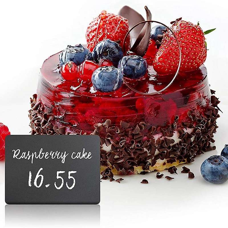 10 Pack Mini Chalkboard Signs 4 X3inch for Food - Party -buffet A