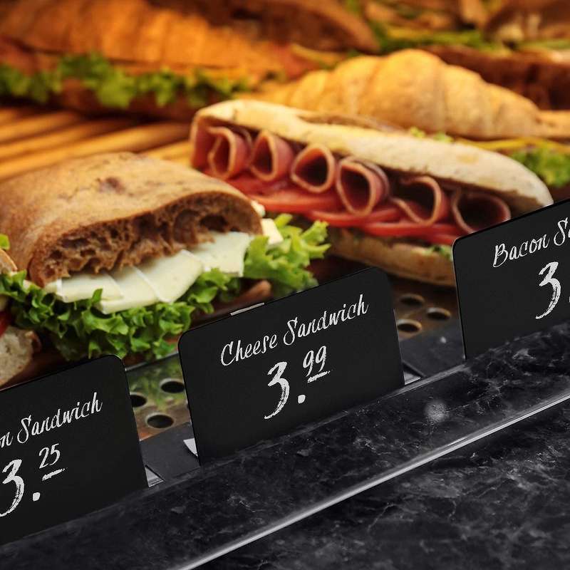10 Pack Mini Chalkboard Signs 4 X3inch for Food - Party -buffet A