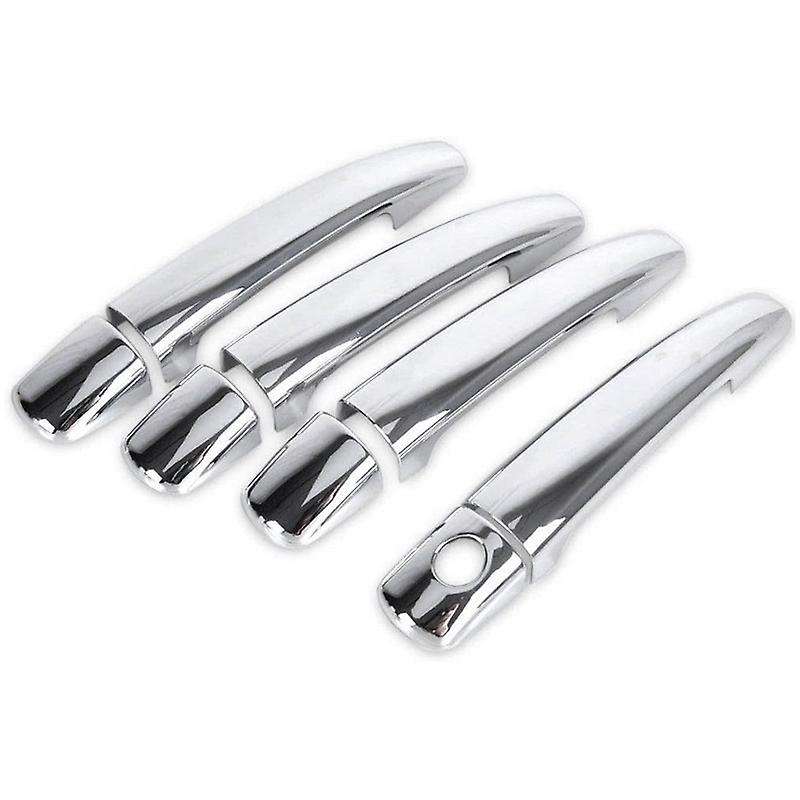 For Peugeot 208 2012-2018 Luxuriou Chrome Exterior Door Handle Cover