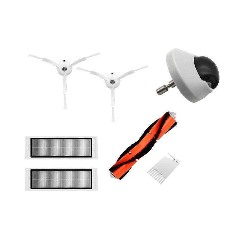 Main Brush Side Brush Hepa Filter for Xiaomi Sdjqr02rr Vacuum Cleaner