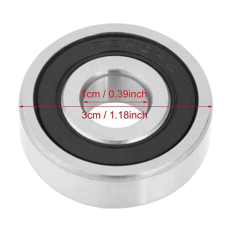 10pcs/set 6200-2rs Sealed Steel Deep Groove Ball Bearing 10x30x9mm