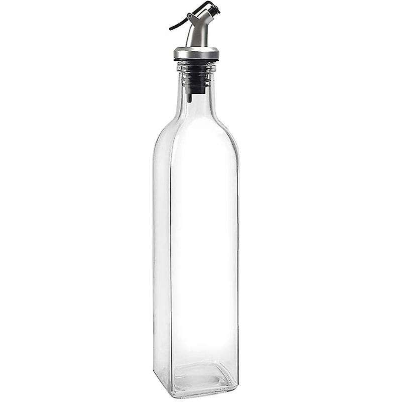 Oil Dispenser Olive Oil Bottle 500ml Glass Oil Bottle for Cooking