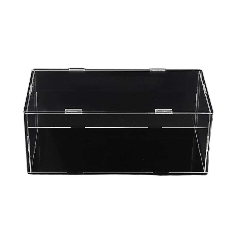 1 Transparent Cabinet for 1:24 Die-cast Model Toy Car 25.5x12.5x10cm
