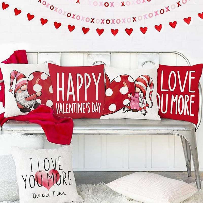 Valentine's Day Pillow Case Valentine's Day Decoration