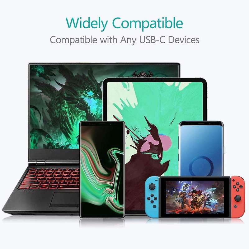 Usb C to Slim Tip Adapter Square 45w to Type C for Lenovo, S8/s9/note