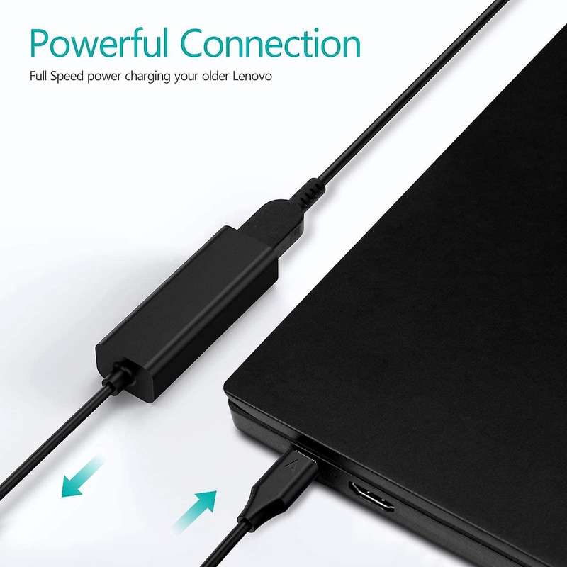 Usb C to Slim Tip Adapter Square 45w to Type C for Lenovo, S8/s9/note
