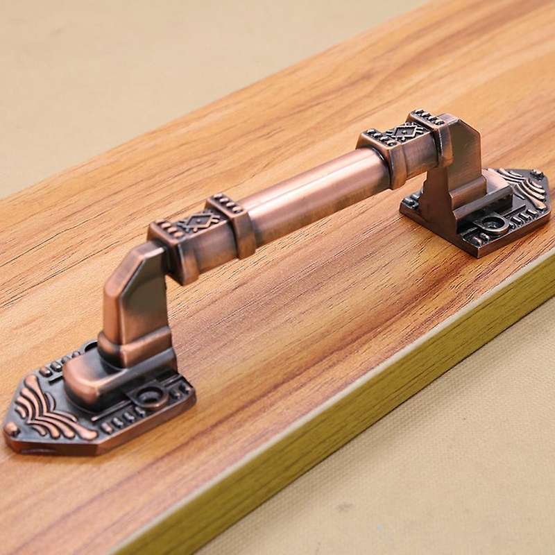 4 Pcs Antique Handles with Screws Kitchen Cabinet Handles Pulls