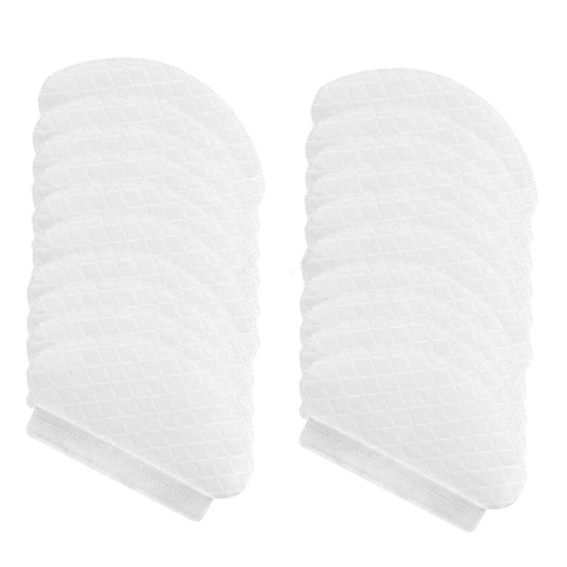 20 Pcs Disposable Mop Replacement Spare Parts for Ecovacs Deebot 950