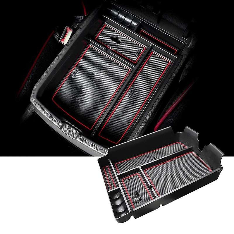 Car Central Console Organizer Tray Armrest Storage Box Insert Divider