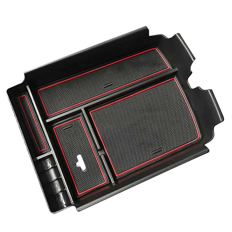 Car Central Console Organizer Tray Armrest Storage Box Insert Divider