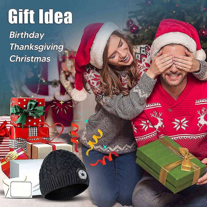 Led Beanie Hat Stocking Stuffers Gift for Men Women