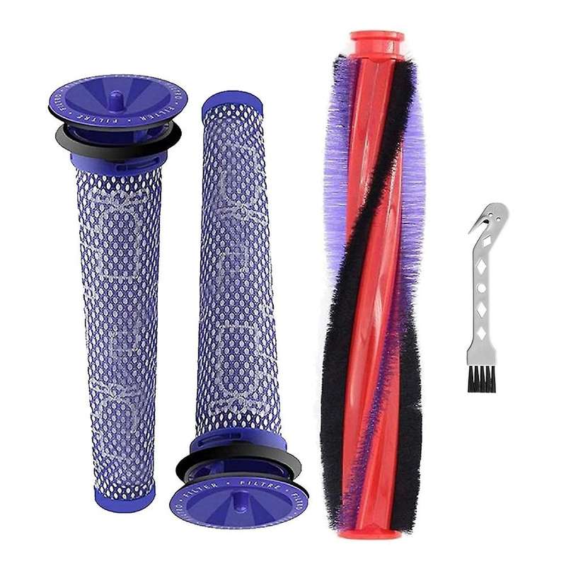 185mm Bristle Brush Roller Prefilter Crevice Tool for Dyson V6 Dc59