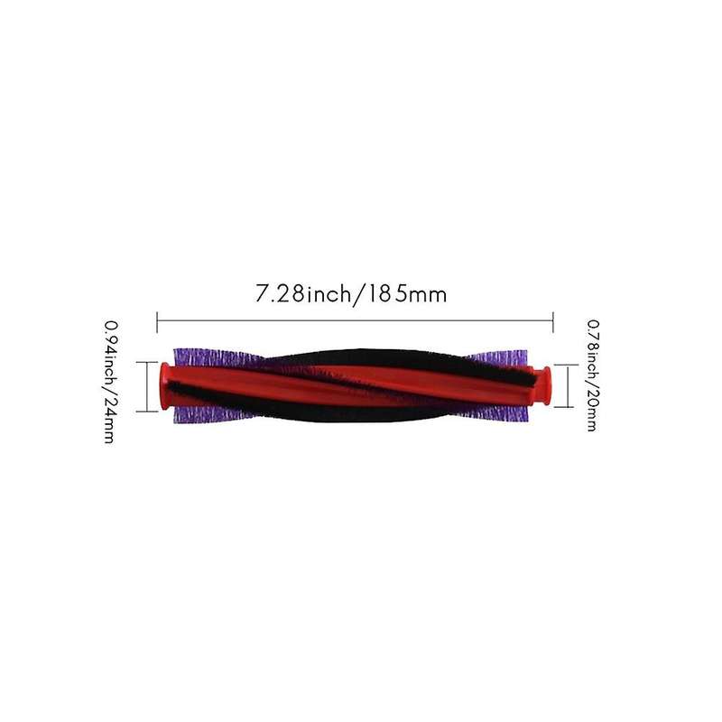185mm Bristle Brush Roller Prefilter Crevice Tool for Dyson V6 Dc59