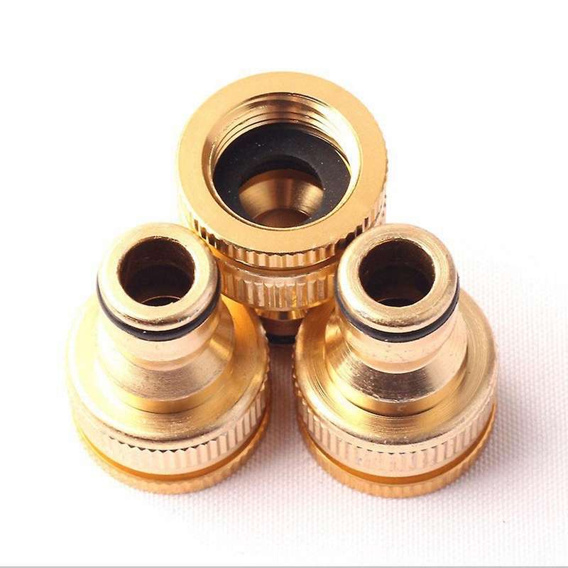 Abs Chrome 3 Way Diverter Hose Fitting T Shape Adapter Connector