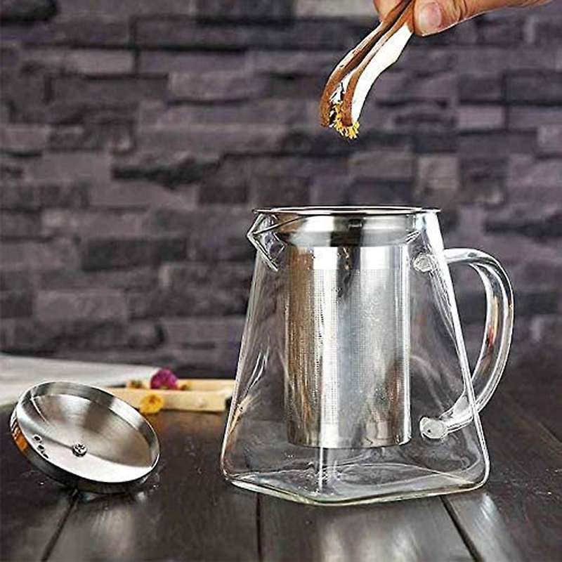 Teapot with Removable Infuser & Handle, for Loose Tea, Teapot 350ml