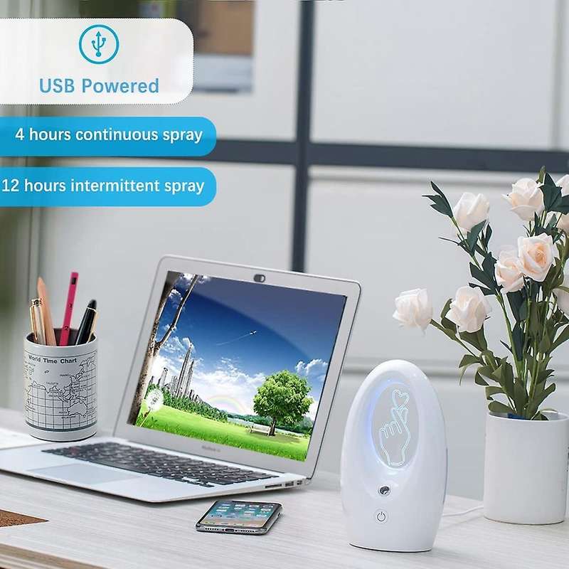 Essential Oil Diffuser 320ml for Office Desk, Personal Humidifier