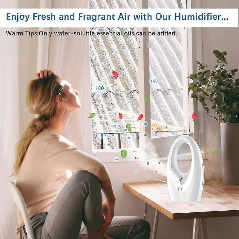 Essential Oil Diffuser 320ml for Office Desk, Personal Humidifier