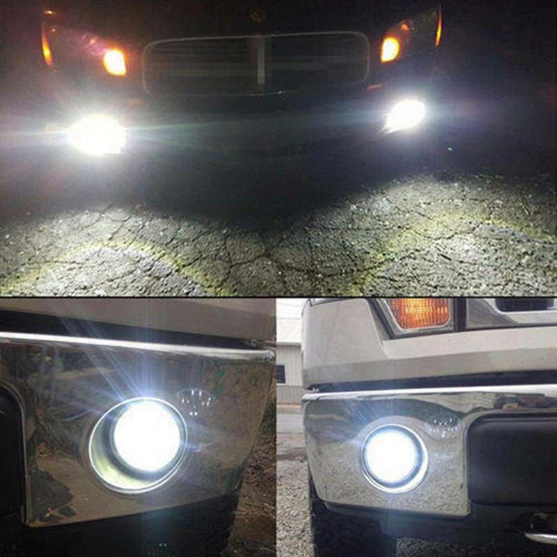 2x H8 H11 H16 6000k White 100w High Power Led Fog Light Driving Bulb