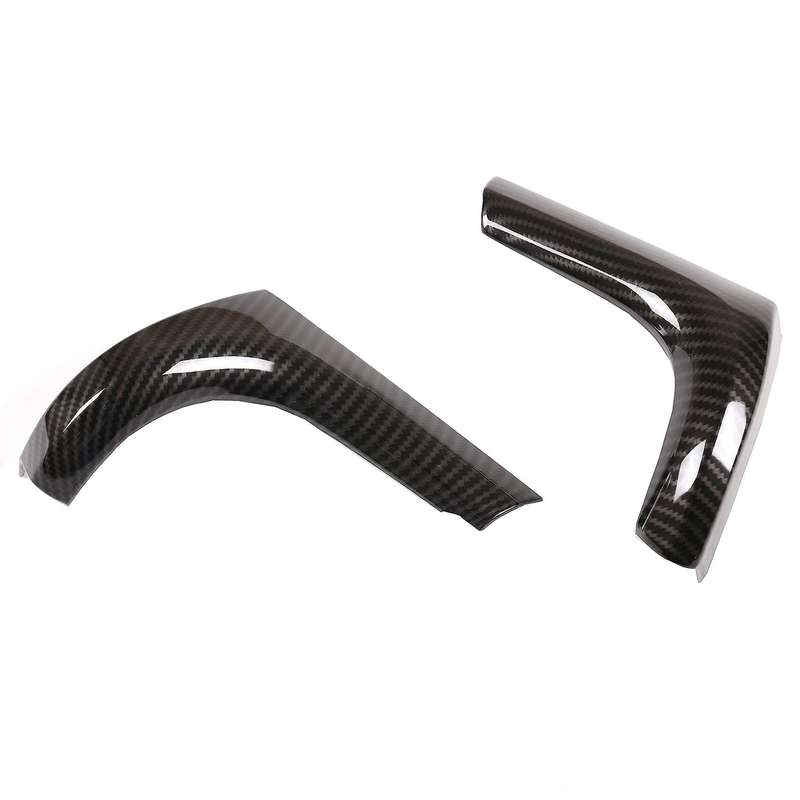 For Toyota Hilux 15-21 Instrument Panel Side Air L Cover Carbon Fiber
