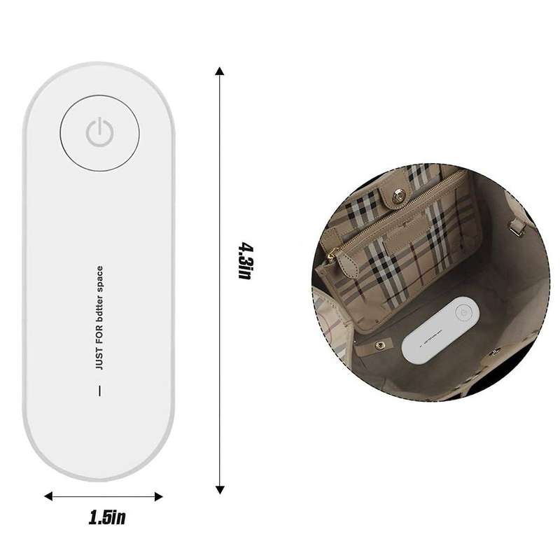 Air Purifier, Negative Ion Generator,remove Smell,smoke& More Eu Plug