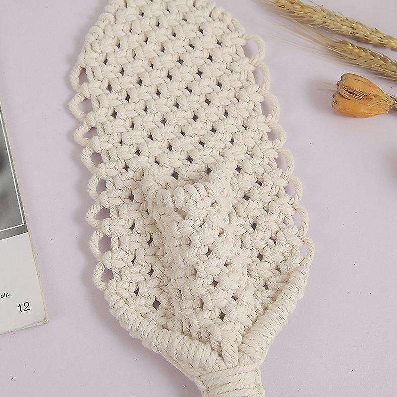 Hanging Tapestry Bohemian Tassel Weaving Net Bag Hanger Wall Flow A