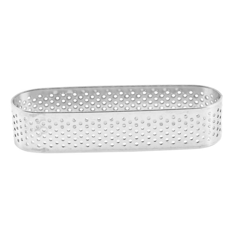 6pcs Oval French Dessert Mousse Fruit Pie Tart Ring Quiche Cake Mold