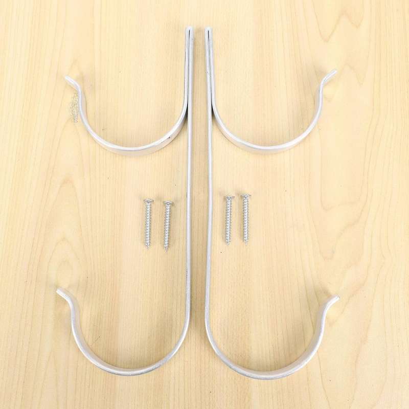 4pc Aluminium Holder Set, Hooks for Telescopic Poles, Accessories