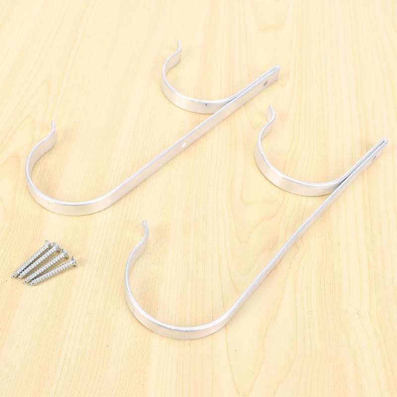 4pc Aluminium Holder Set, Hooks for Telescopic Poles, Accessories