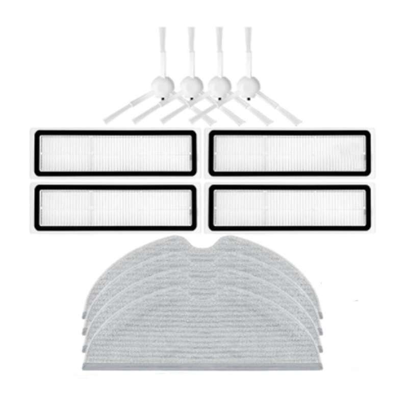 Side Brush Mop Rag Hepa Filter Replacement for Xiaomi Dreame