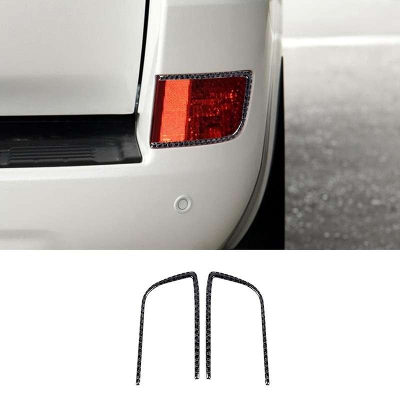 Car Rear Lights Cover Trim for Toyota Land Cruiser Prado 2010-2018