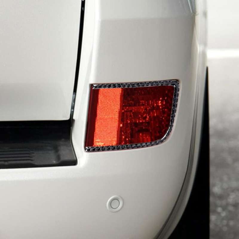 Car Rear Lights Cover Trim for Toyota Land Cruiser Prado 2010-2018