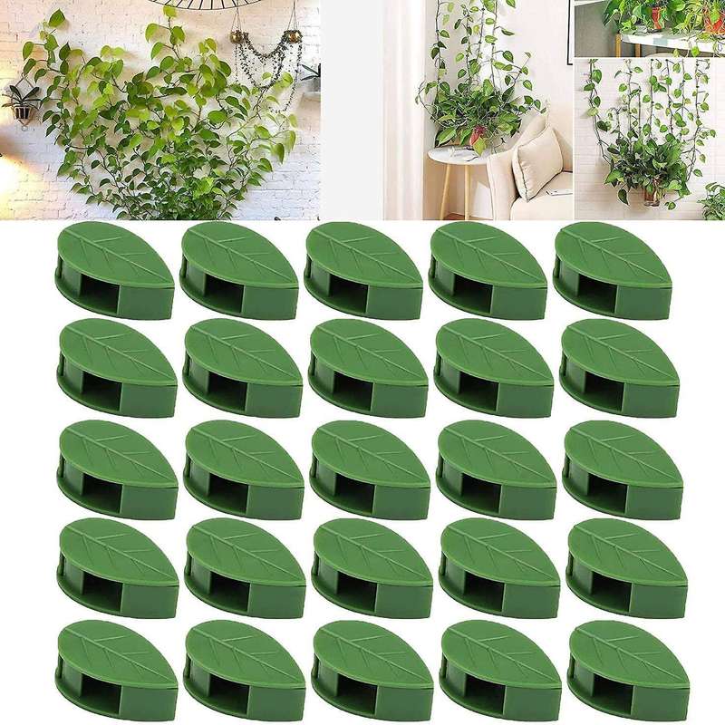 110pcs Plant Clips Climbing Plant Wall Fixture Clips Self-adhesive